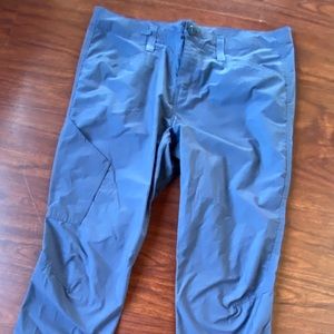 Patagonia blue worn wear eco pants